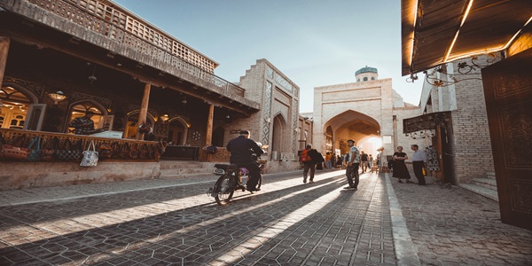 University campus in Uzbekistan