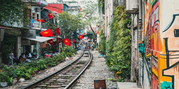 University campus in Vietnam